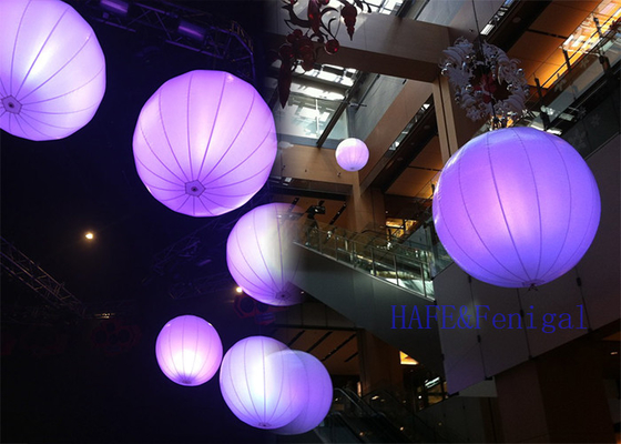 Dimmable Inflatable Moon Balloon Light LED 400W Hanging Decorative Lighting