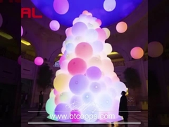 Pencahayaan Vinyl Tiup Kartun Dengan Catu Daya Baterai Tegangan DC / AC DMX512