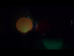 40 inci 60 inci Ungu Dan Pink Interaktif Lampu Balon Untuk melempar di konser