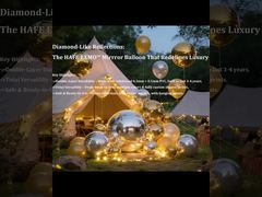 Balon cermin kembung PVC