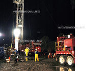 5.5 M Menara Cahaya Balon Portabel Darurat 36000 LM Untuk Penerangan Situs Konstruksi
