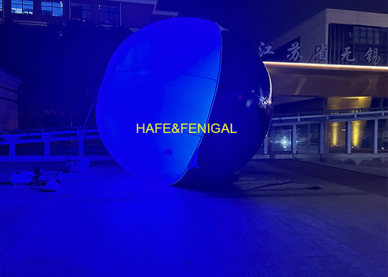 3.6KW Spherical RGB LED Film Balloon Light With 5m Diameter DMX Control