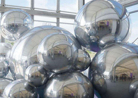 Inflatable Mirror Balloons For Festive Events PVC Colors Chic And Customizable