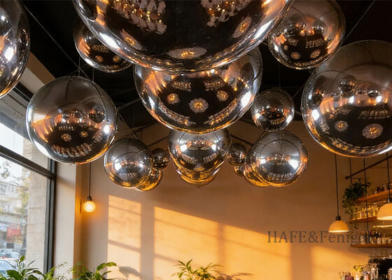 Inflatable Mirror Balloons For Event Decoration Suitable For Space Events And Marketing Custom Sizes Available