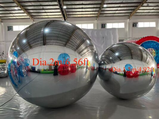 Ultra-Reflective Silver, Gold PVC Mirror Balloons For Events Or Brand Activations