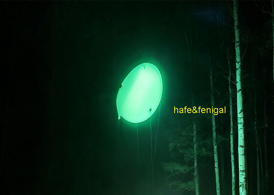 Dia.3.8m Powerful 1.8kw RGBAwWcW LED Film Lighting Balloon For Large-Scale Night Shooting