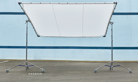THF Series Curved Overhead Frame System with Soft Fabric for Softer Light Control and Multiple Sizes