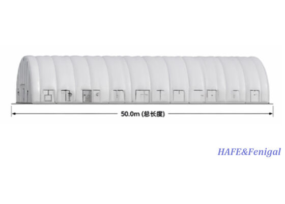 Large 30m x 50m Inflatable Air Tent with High Wind Resistance for Events and Exhibitions