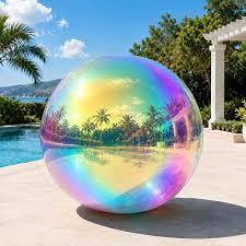 Custom-Sized Reusable Reflective PVC Mirror Balloon and Inflatable Mirror Balloon for Events