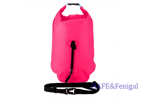 Sangat terlihat Ringan berenang aman Buoy Inflatable Floating Bag Dry Tow Float untuk Pemalam Air Terbuka
