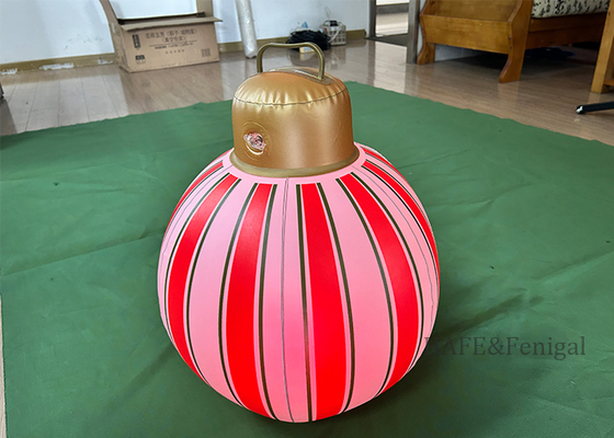 Natal Inflatable PvC Balon Cahaya Dekorasi Rumah Dekorasi Pohon Natal Luar Ruang