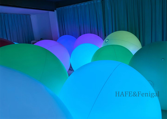 Lampu Balon 60cm 1m Berubah Warna Interaktif Bola Tepuk untuk Festival Musik Karnaval