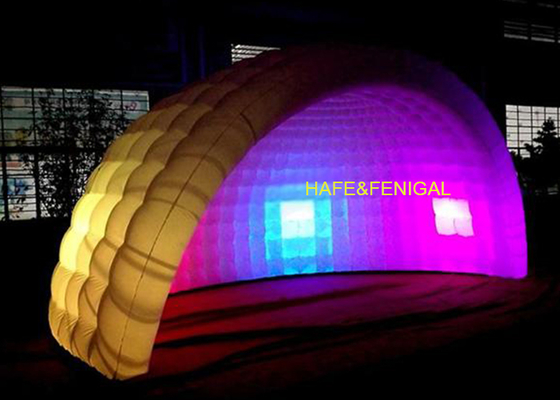 Tenda Kubah Penerangan Tiup Panjang 5m × Lebar 4.2m × Tinggi 2.5m Untuk Area Penerimaan Tamu