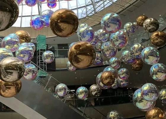 Balon Cermin Tiup PVC Lapis Ganda untuk Acara