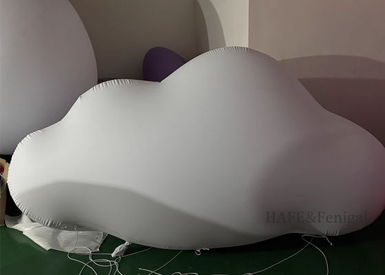 Inflatable Cloud Model With Special-Shaped Cloud-Shaped 3D Decoration, Luminous And Customizable Logo