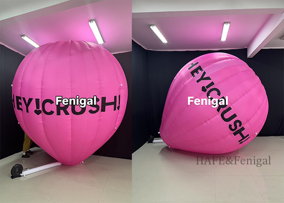 Balon Udara Panas Kustom 3.5m 12 kaki Bentuk Balon Pemasaran Iklan Inflasi Berkelanjutan