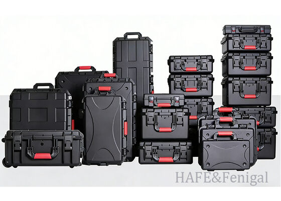 Kotak Alat Waterproof dan Shockproof yang Portabel Kotak Perlindungan Instrumen Profesional Perlindungan Keamanan Seluruh