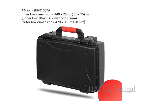 ABS Portable Plastic Multi-Functional Safety Case Waterproof And Shockproof IP67 Rated