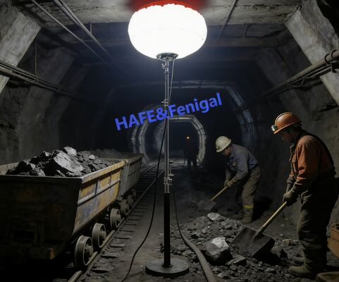 Lampu balon keselamatan dan penyelamatan 400W Lampu darurat portabel 70×40cm untuk penyebaran cepat