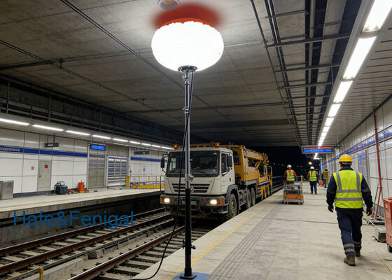 1000W Safety and Rescue Balloon Light Sistem Intensitas Tinggi 120×65cm untuk Militer, Acara Besar & Infrastruktur Kritis