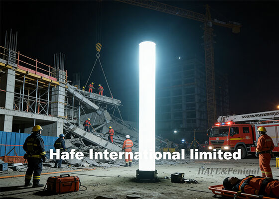 Portable 575W Inflatable Lighthouse Suitable For Outdoor Construction And Rescue