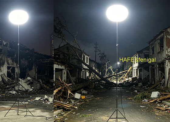 Sun LED80DC AP Balloon Light - 80W LED Portable Rescue Light dengan 12.000 lumen dan operasi diam