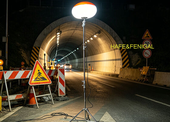Sun LED400SP: Lampu Balon LED Output Tinggi 400W dengan Daya Ganda AC/DC dan Perlindungan IP65 untuk Penerapan Lapangan Profesional