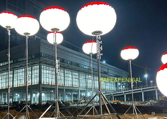 Sun FE Series 400W Lampu Balon LED untuk Pencahayaan Konstruksi Bebas Sinar
