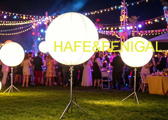 Lampu balon Pearl SP dengan kontrol DMX logo yang dapat disesuaikan dan LED 200-800W untuk pencahayaan acara premium