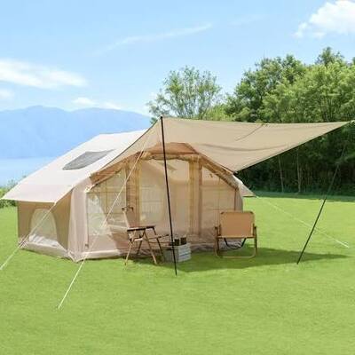 Tenda Udara Inflatable tempat berlindung ringan tahan lama ideal untuk festival iklan luar ruangan berkemah hiking olahraga dan darurat