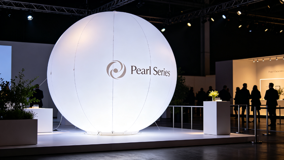 Pearl Series LED Balloon Light dengan 60,000 lm Glare-Free Lighting dan DC Battery Compatibility