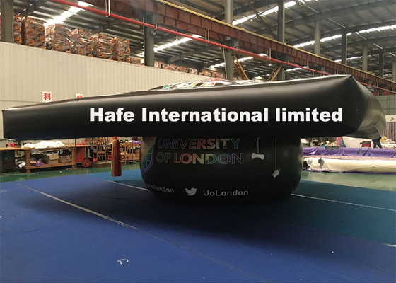 Gaint Helium Graduation Hat Inflatable Advertising Balloon For University Of London Events